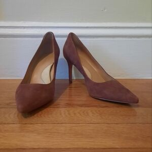 Banana Republic brown suede shoes